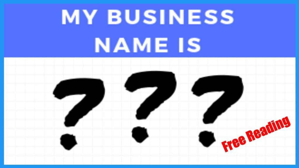business name numerology 1